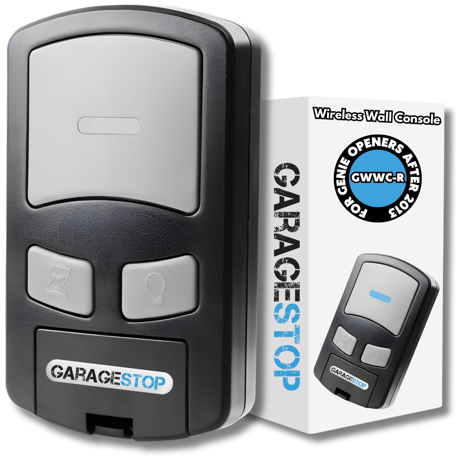 Garage Stop for Genie Intellicode Wireless Garage Door Opener Wall Console, G...