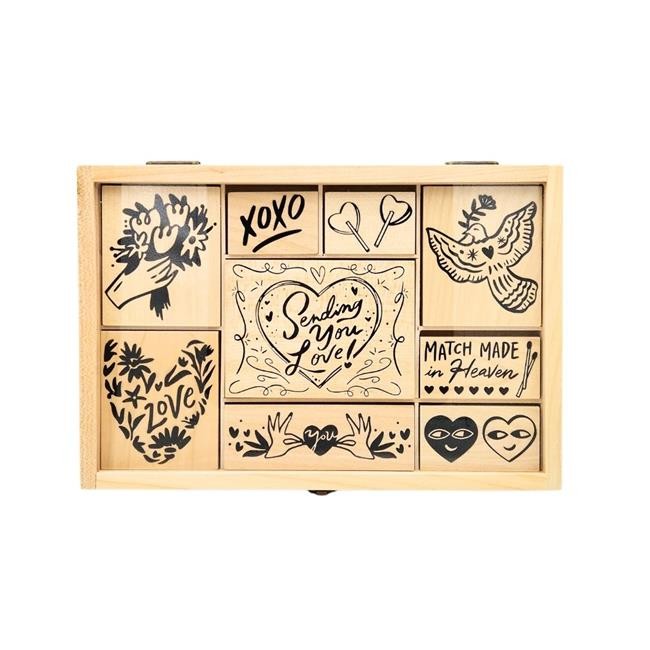 Colop USA LLC 168876 Blissful Prints Limited Edition Valentine s Day Set