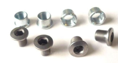 Shimano  double gear fixing bolts (M8 × 8.5) & nuts (four each) Y1FM980 [fst]