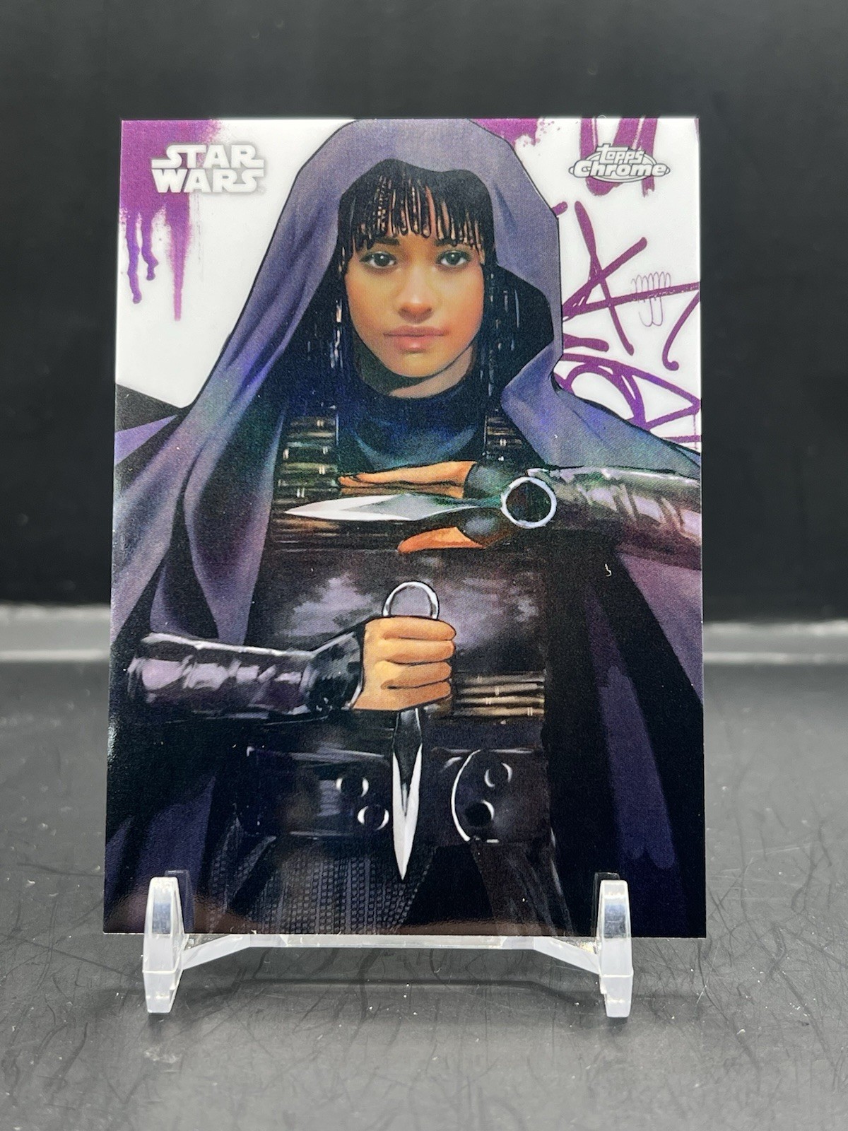 2025 Topps Chrome Star Wars Mae Aniseya Galactic Graffiti #GG-14
