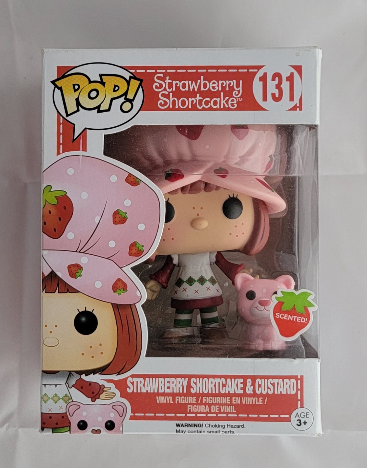 Funko Pop! Vinyl: Strawberry Shortcake & Custard Scented! #131