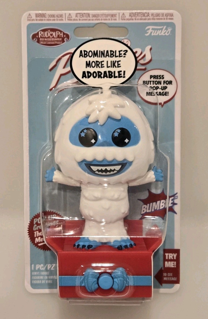MIB Funko Popsies Rudolph Bumble Figure