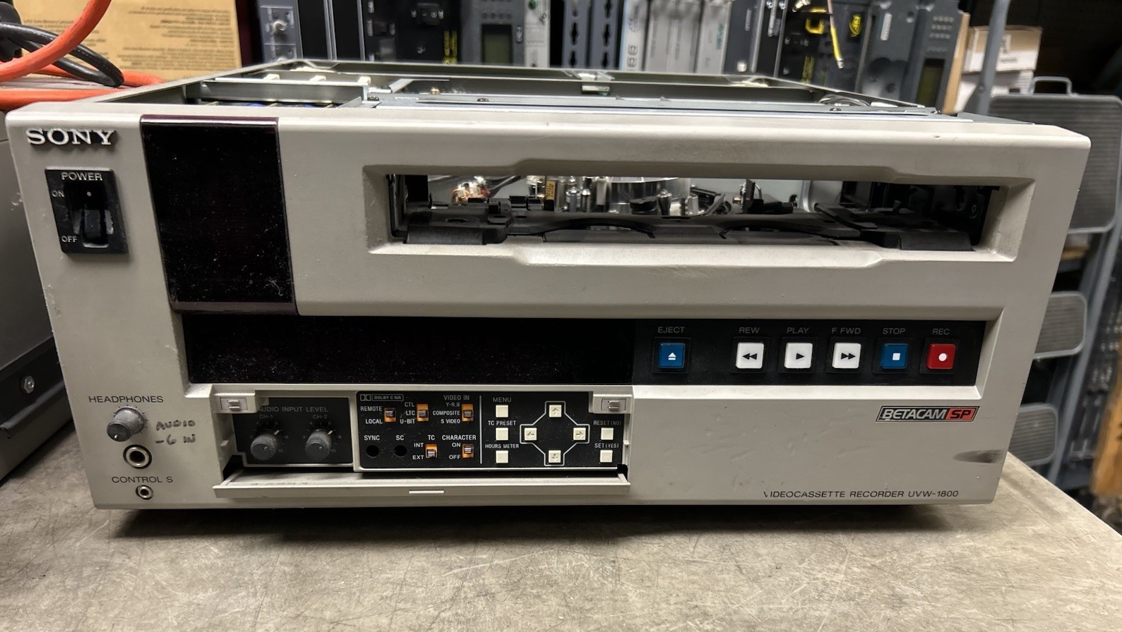 Sony UVW-1800 Betacam SP Cassette Recorder