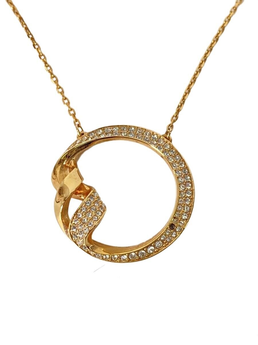 Swarovski Necklace Gld With Top Ladies M1o23