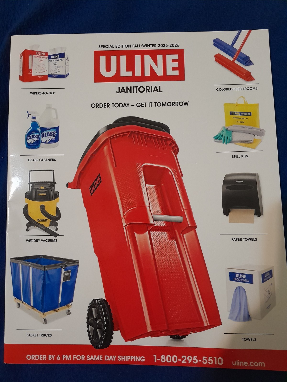 ULINE FALL / WINTER 2025 - 2026 J̌ANITORIAL  CATALOG