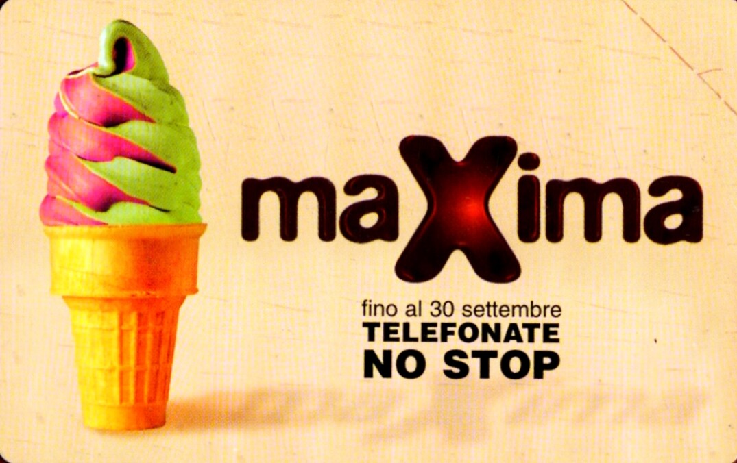 G 1878 380 C&C 3948 New Magnetized Phone Card Maxima