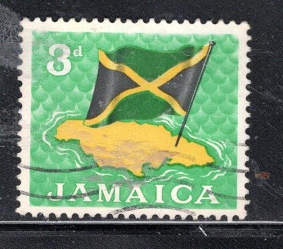 BRITISH JAMAICA CARIBBEAN STAMPS USED LOT 61987