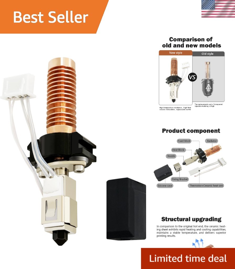 Upgrade Ceramic Hotend Kit for Flashforge Adventurer 5M - High Speed Printing