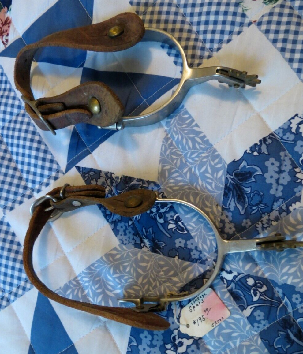 Vintage  And Rustic Western Spurs