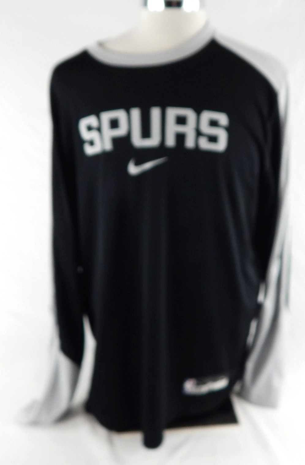 2024-25 San Antonio Spurs #40 54 Game Used Black Shooting Shirt XL 786