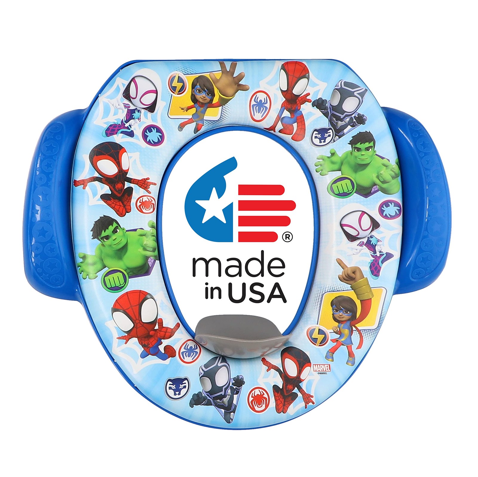 Spidey and His Amazing Friends "Team Up" Soft Potty Seat and Potty Training S...