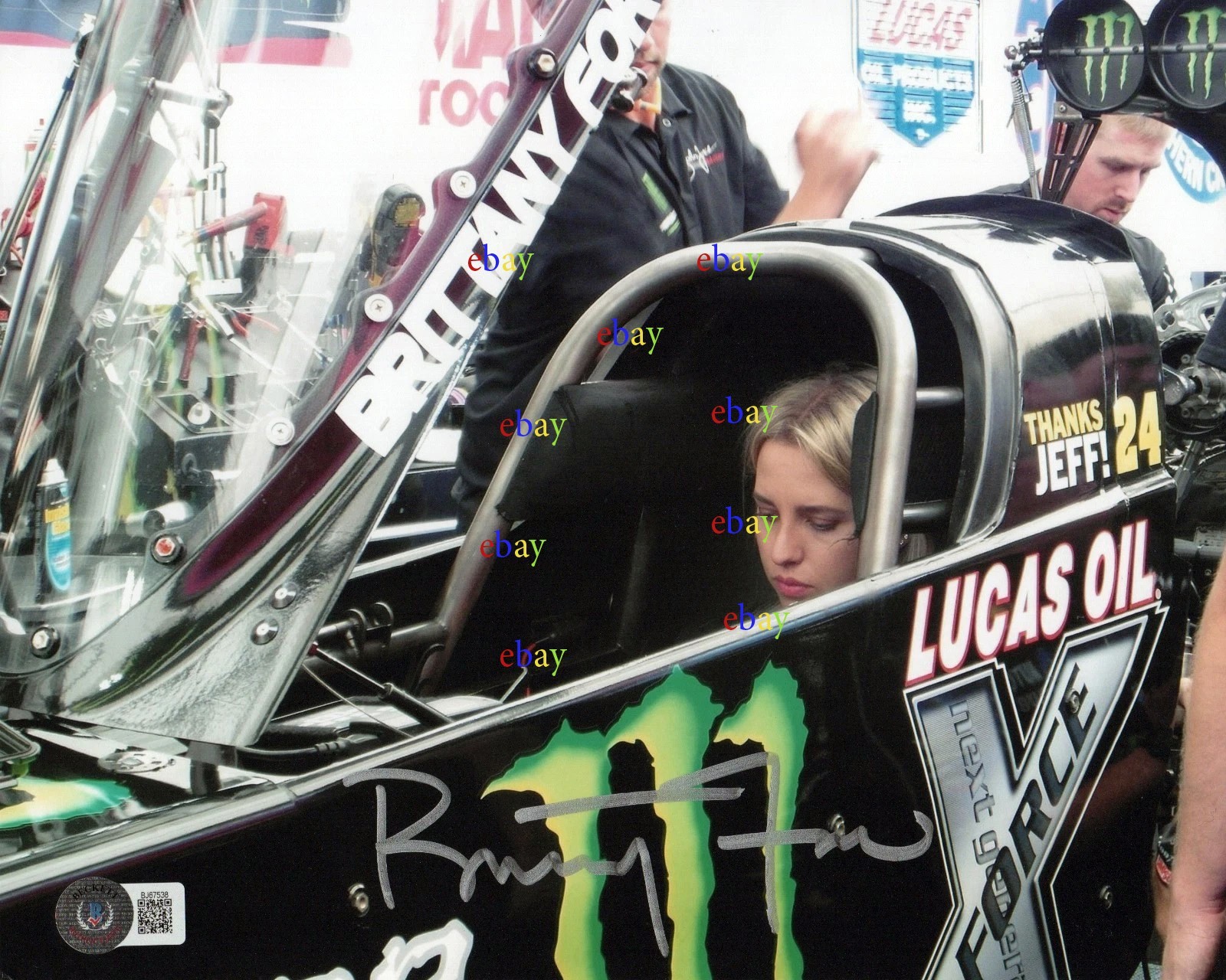 BRITTANY FORCE Signed Autographed 8x10 photo Reprint
