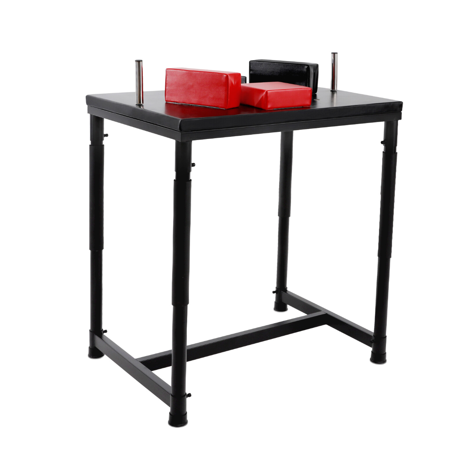 Pro Arm Wrestling Table Set Arm Wrestling Battle Table Stand w/ Pads Handles