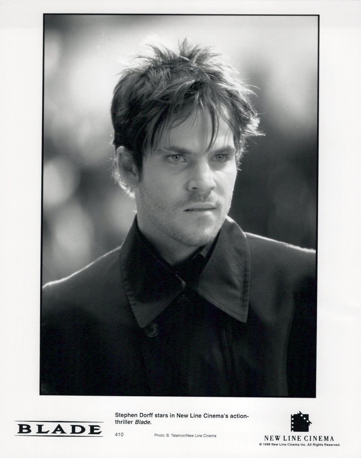 Stephen Dorff Blade 1998 Movie Still Press Photo New Line Cinema Film Promo