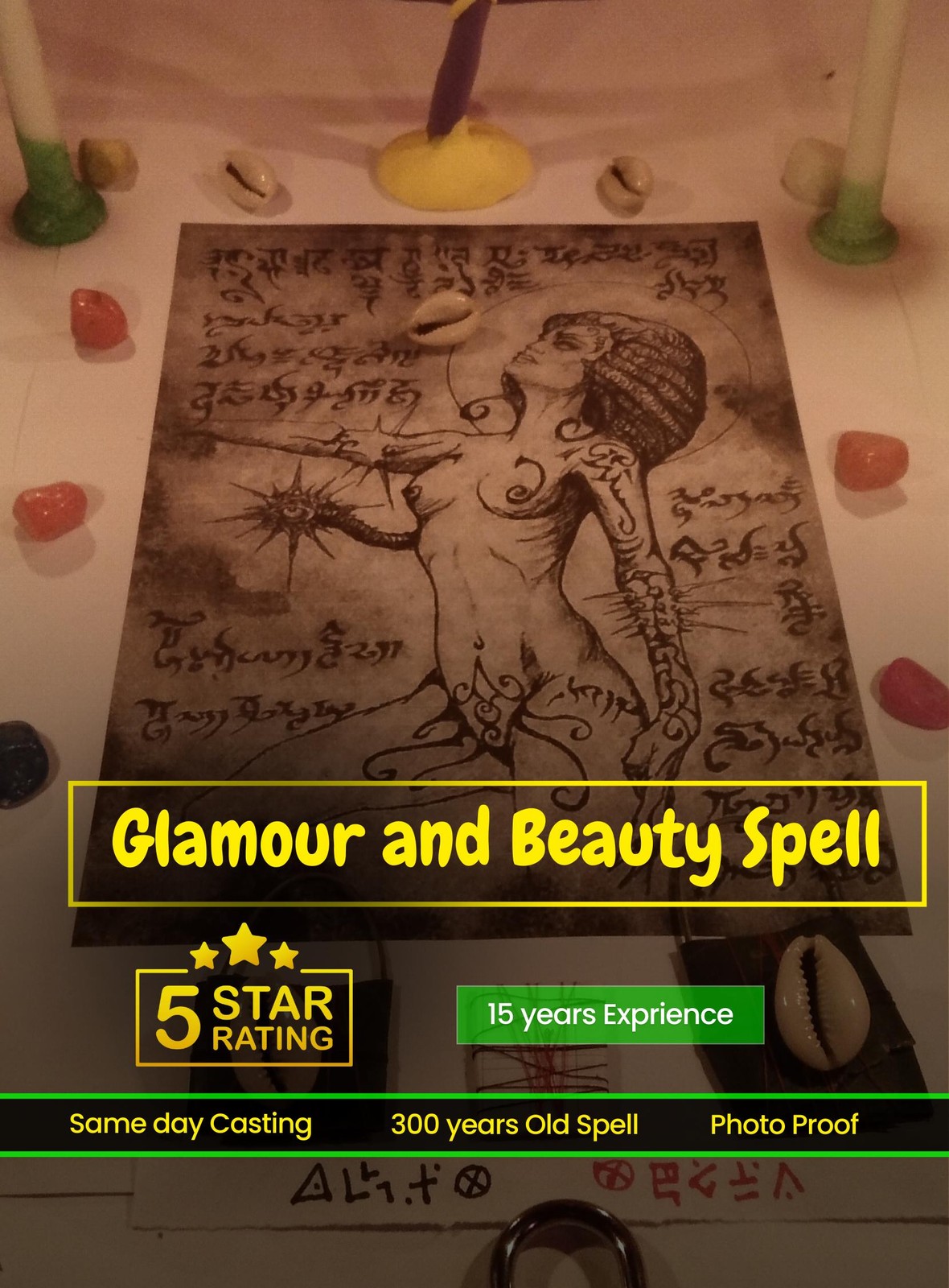 Glamour Beauty Spell | Attract Attention, Radiate Charm