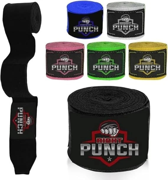 Boxing Hand Wraps – Heavy Duty Protection for MMA | Muay Thai Training Sparring