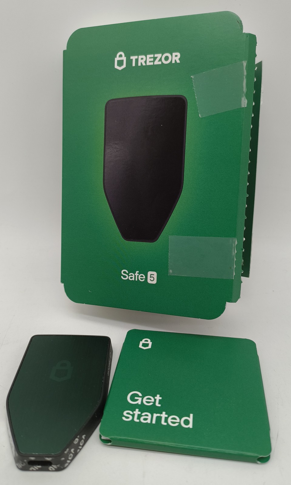 Trezor Safe 5 Crypto Hardware Wallet - Touchscreen - Green Beryl - NO USB Cable