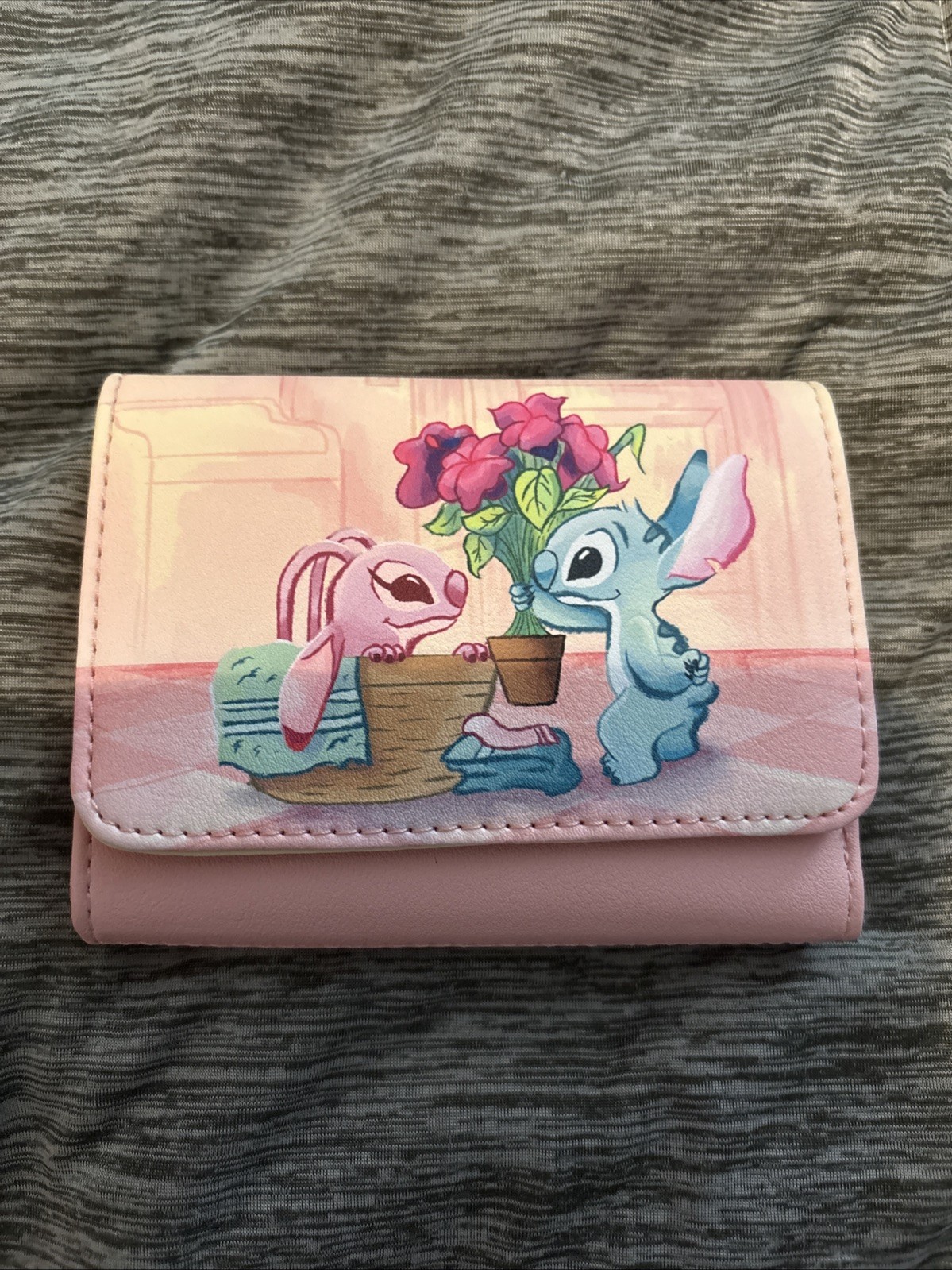 Loungefly Disney Lilo Stitch Stitch & Angel Wallet NWT