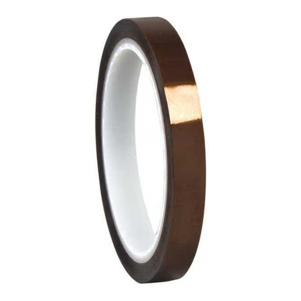 3m ElectricalTape,Amber,36ydL,1/4inW 1205 3m 1205 888519017296 Polyimide Amber