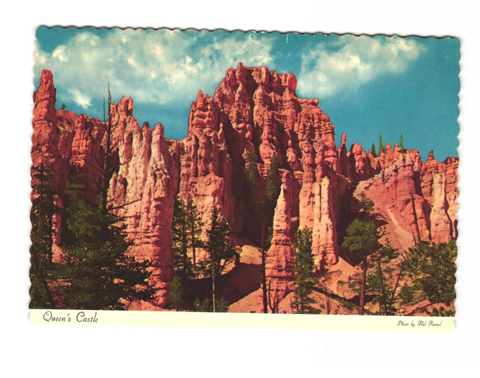 Queen's Castle Bryce Canyon National Park Utah VTG postcard Unp