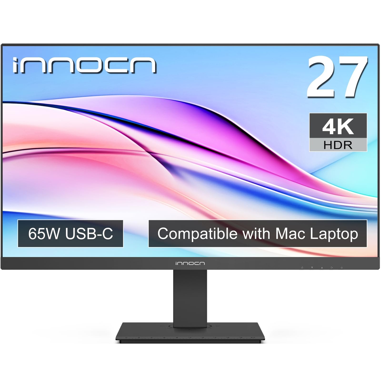 27" 4K USB-C Monitor for Laptop MacBook/Mac mini - 16:9 IPS 3840 x 2160 Displ...