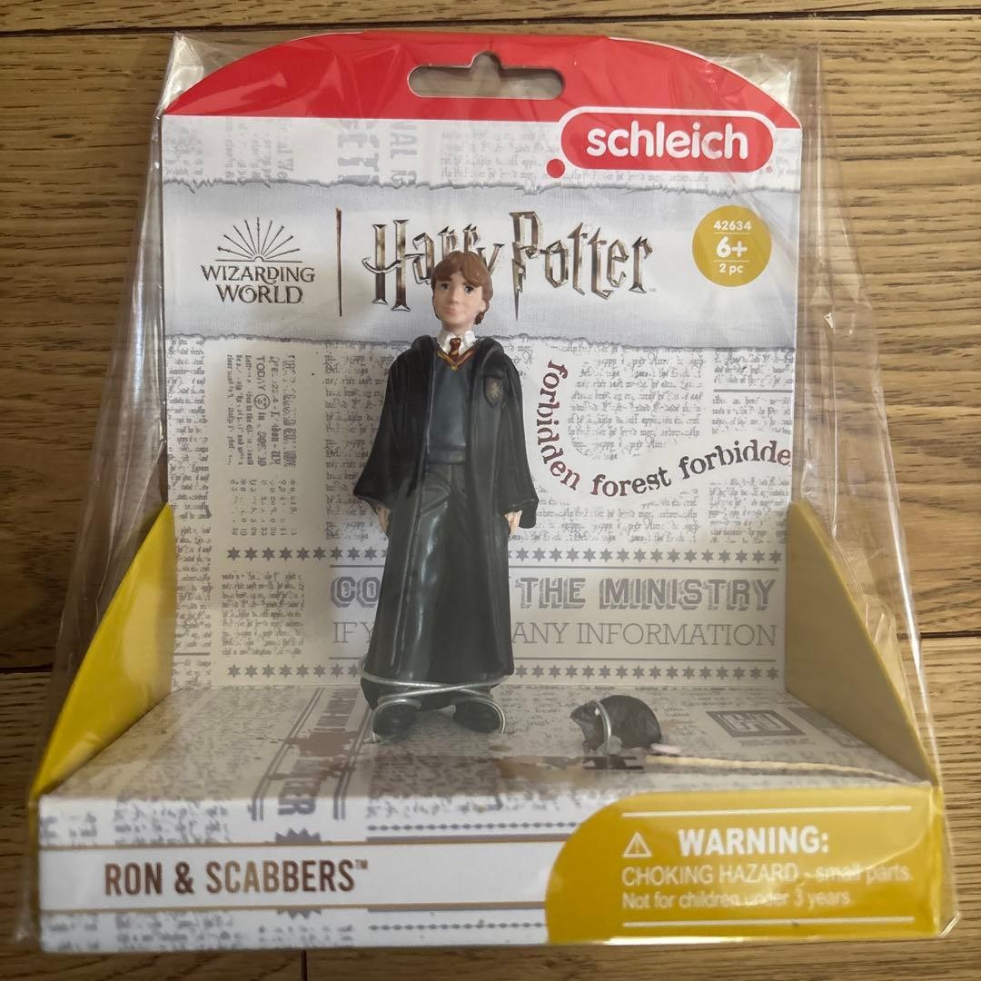 Schleich Harry Potter Ron Weasley Scabbers Figure Set