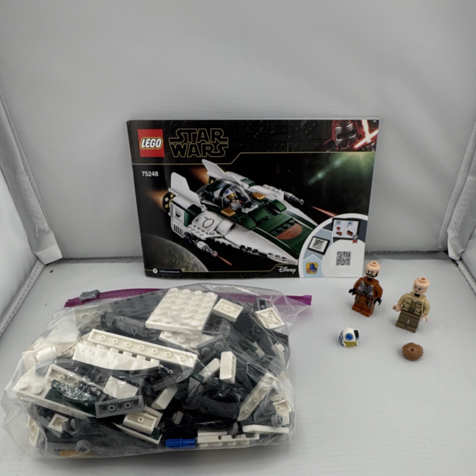 LEGO Star Wars Resistance A-Wing | 75248 99.99% Complete. NO BOX