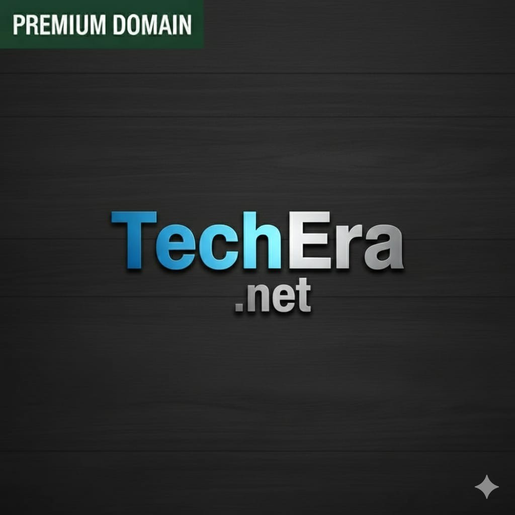 TechEra.net – Premium Domain for Technology, Software, Ai, EduTech & Innovation