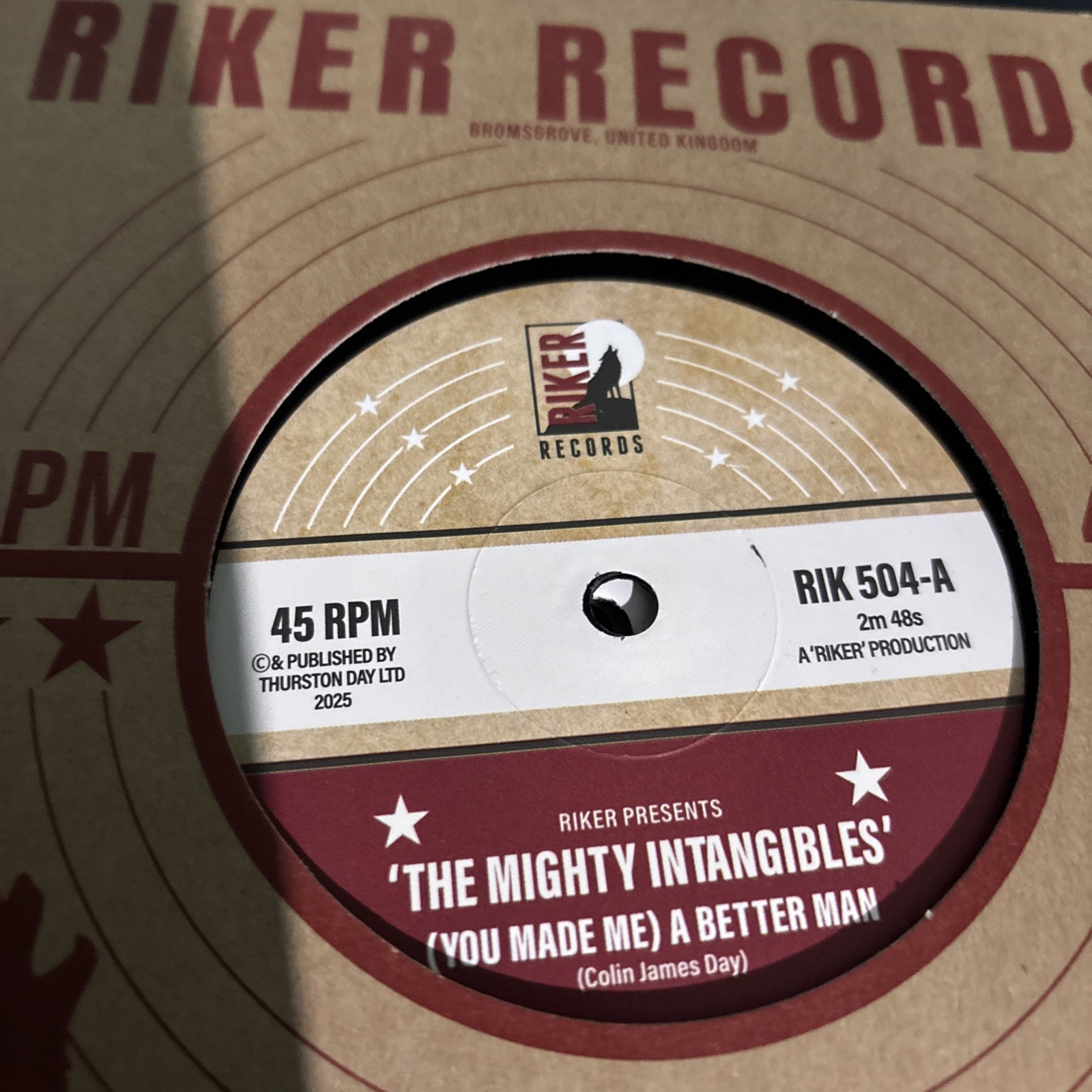 The Mighty Intangibles A Better Man Riker Northern Soul New Oldie Motown 