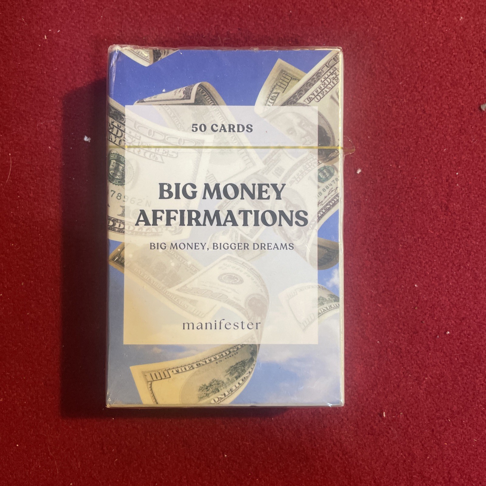 Money Affirmation Cards – 50 Daily Positive Affirmations for Wealth, Prosp