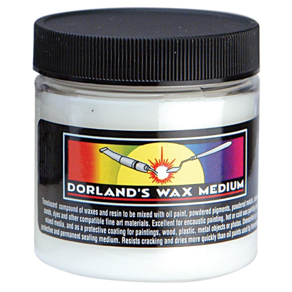 Dorlands Wax - 4 Ounce - Versatile Pure Wax and Damar Resin - Protective Topc...