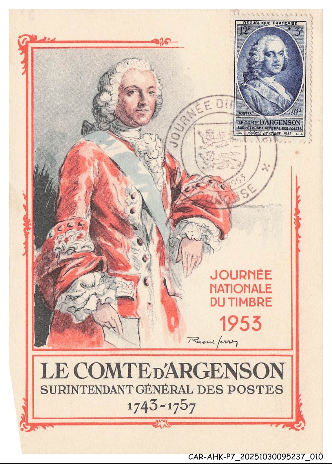 CAR-AHKP7-0351-CARTES-MAXIMUM - Toulouse - The County D'Argenson - Vignette - Ca