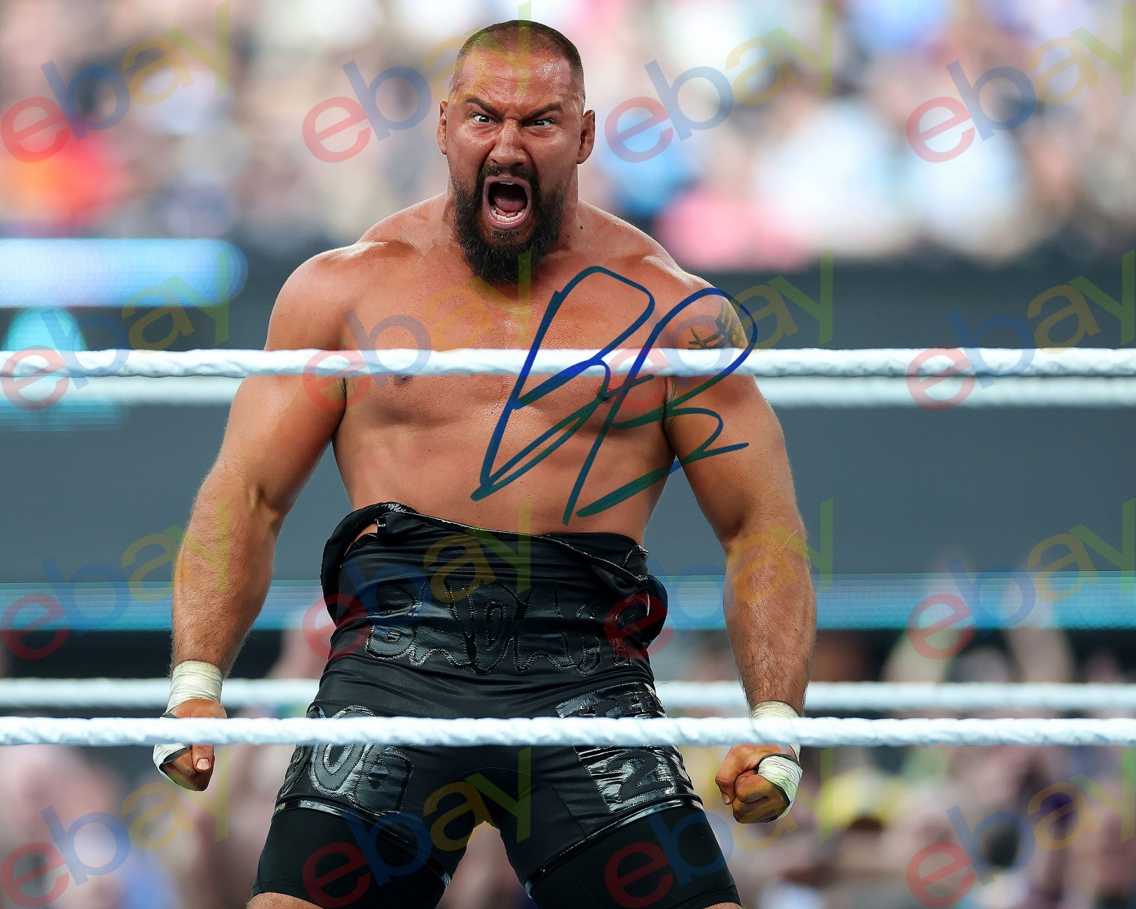 Bron Breakker - REPRINT auto signed 8x10 Photo WWE Star