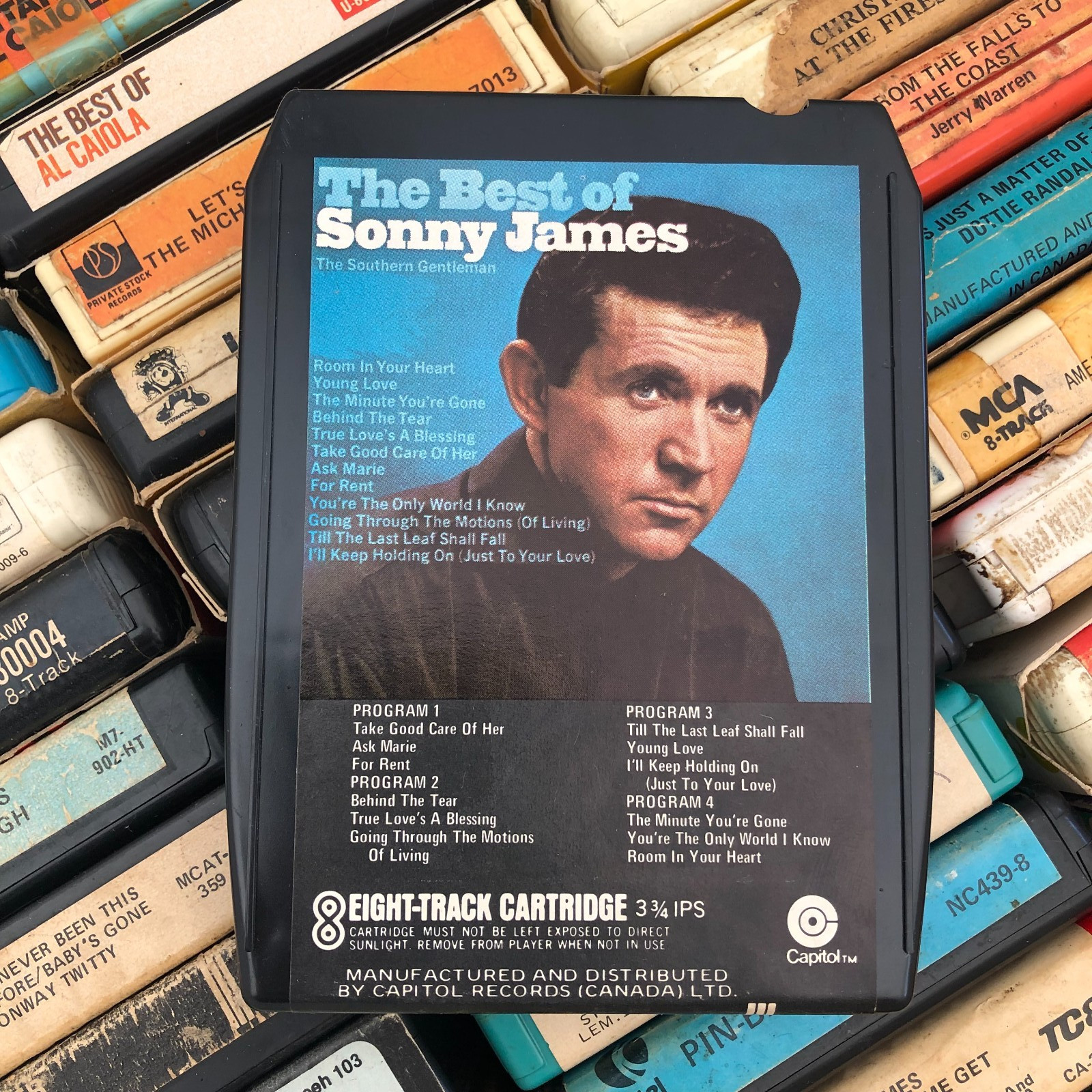 Sonny James : The Best of, 8 Track TapeCANADIAN