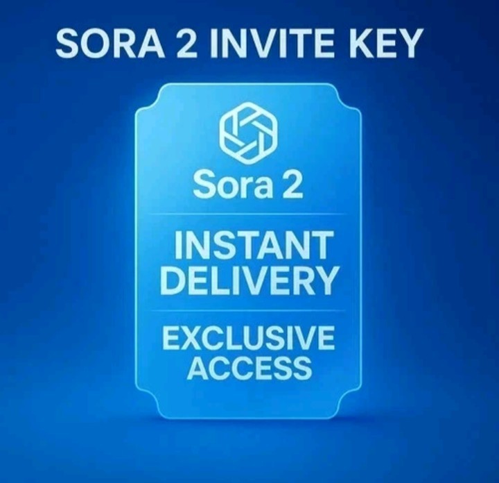 OpenAI Sora 2 Invite Code (4 invites) - Fast Messaging (SALE PRICE)