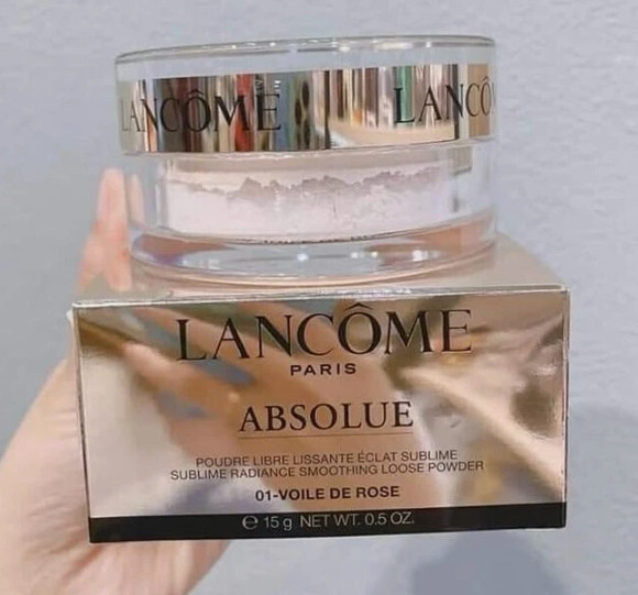 Lancome Absolue Sublime Radiance Smoothing Loose Powder 01 Voile De Rose 15g #tw