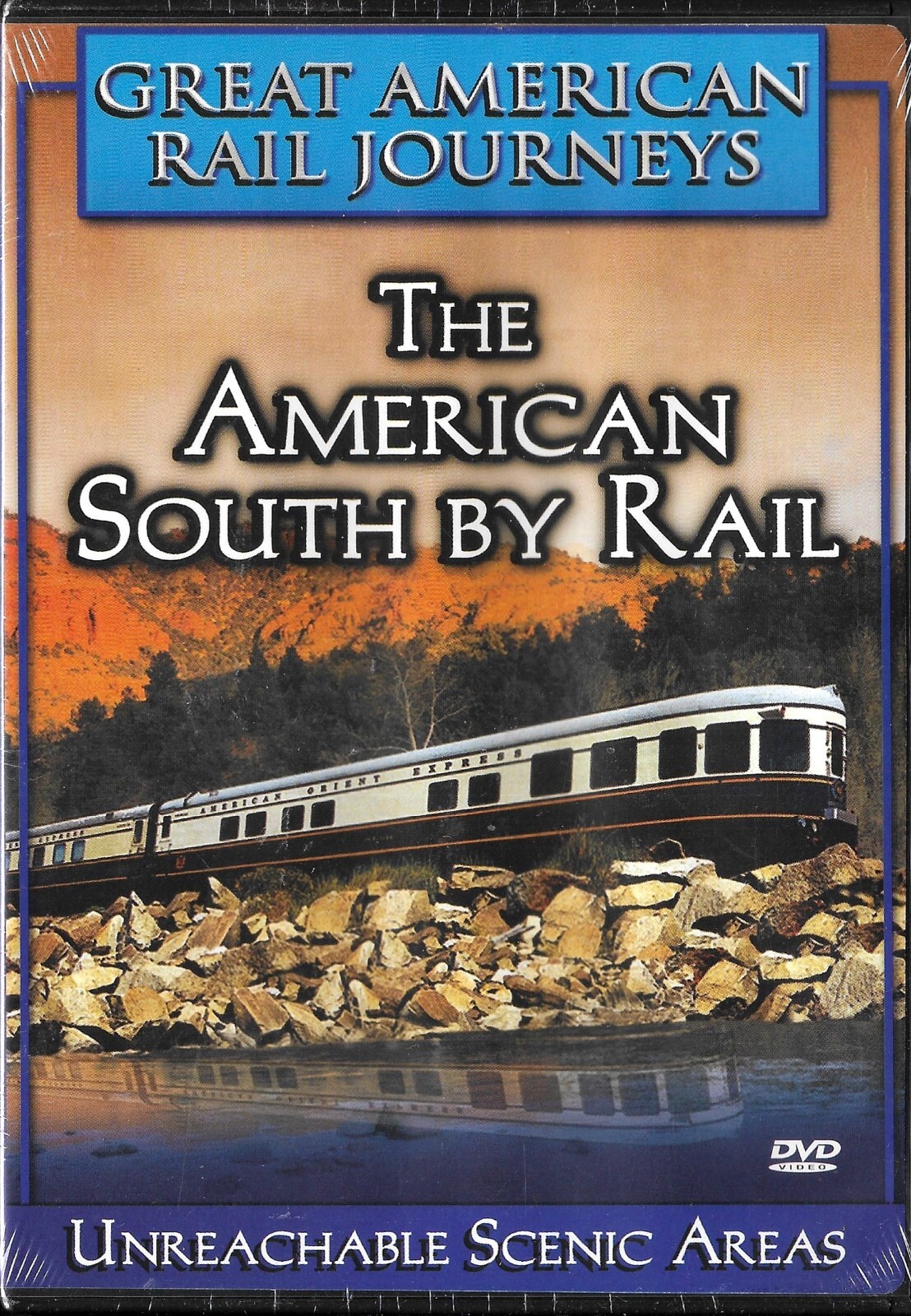 GREAT AMERICAN RAIL JOURNEYS....."THE AMERICAN SOUTH BY RAIL".....NEW SEALED DVD