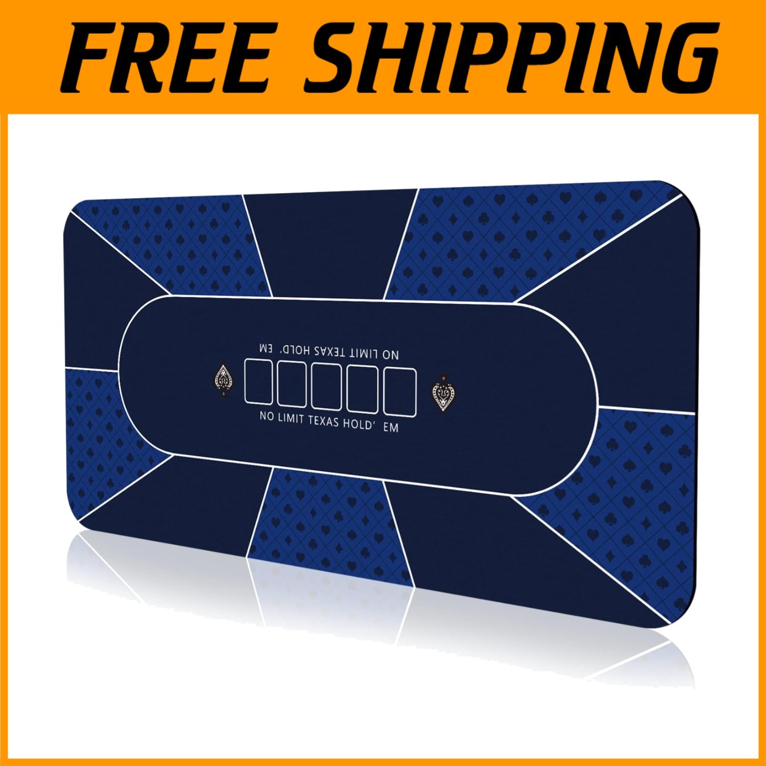 3MM Thick Poker Table Topper - Portable