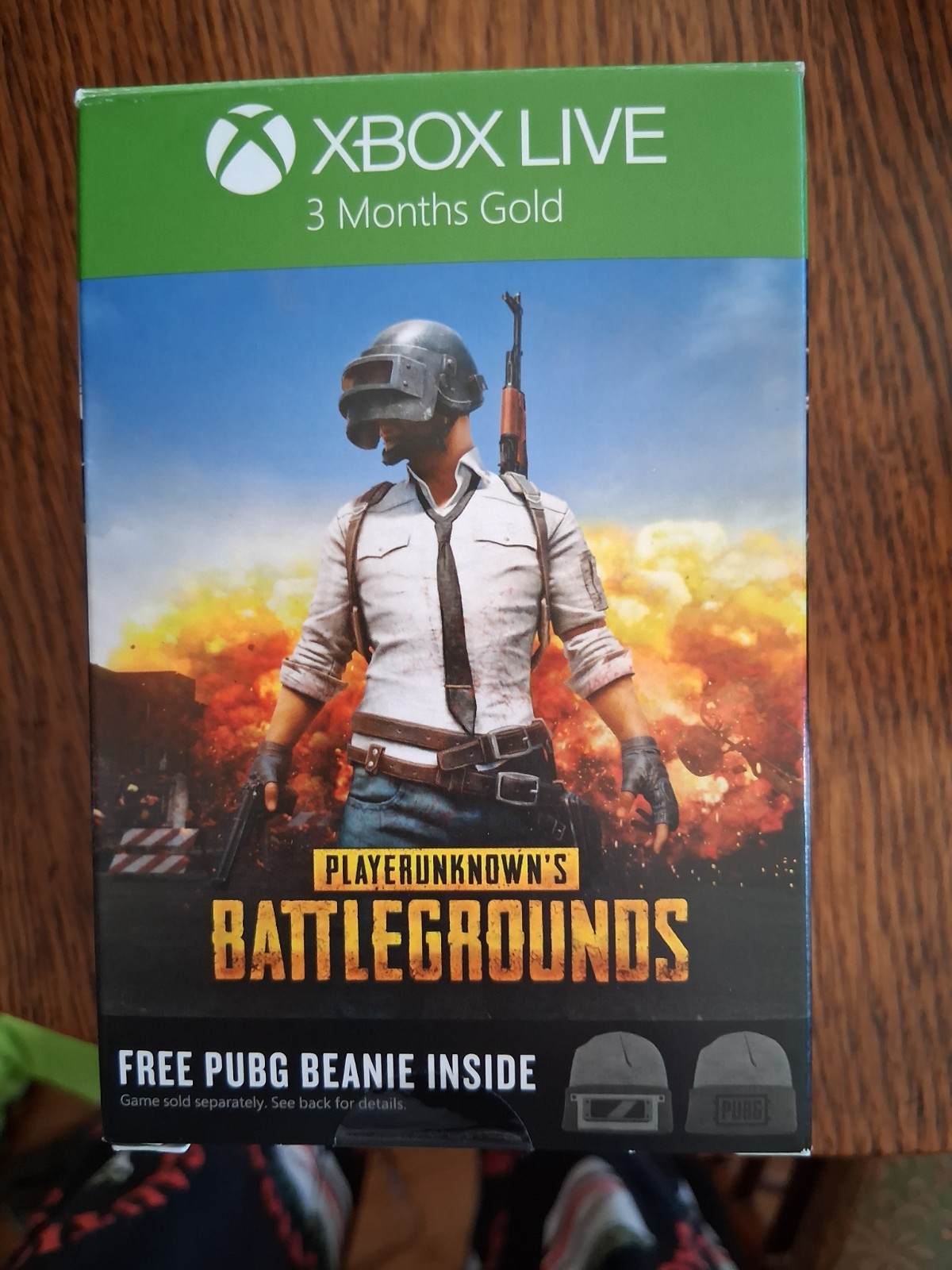 Xbox Live Playerunknown's Battlegrounds  Beanie (Beanie/Sock Hat Only - No Card)