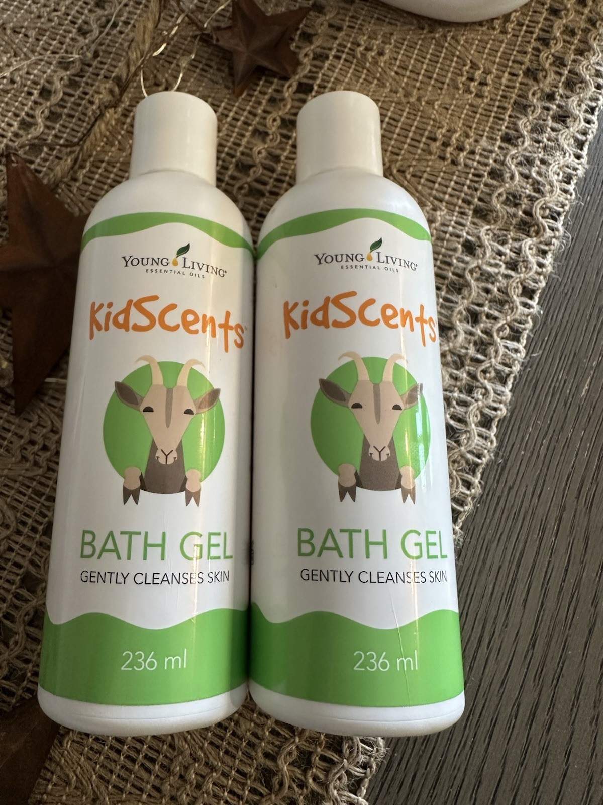 Young Living Essential Oils KidScents Bath Gel 8 fl oz-New, Sealed-2 Pack