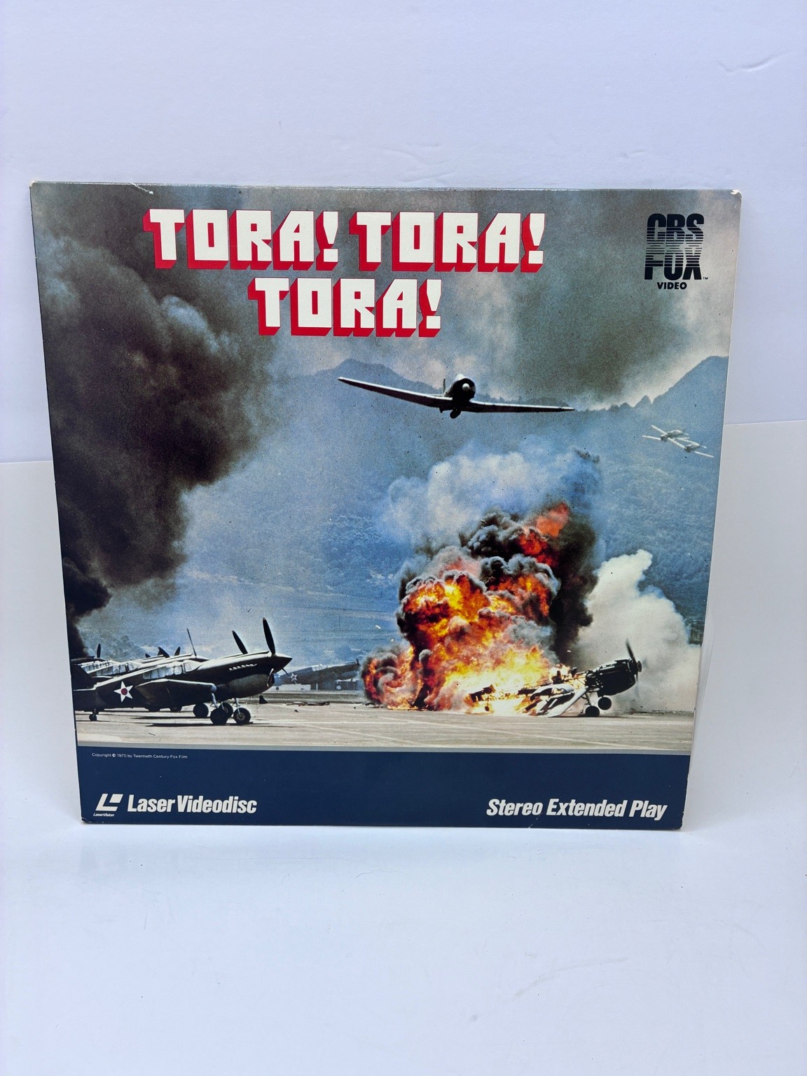 TORA! TORA! TORA! LaserDisc 1970 War Drama Extended Play CBS FOX