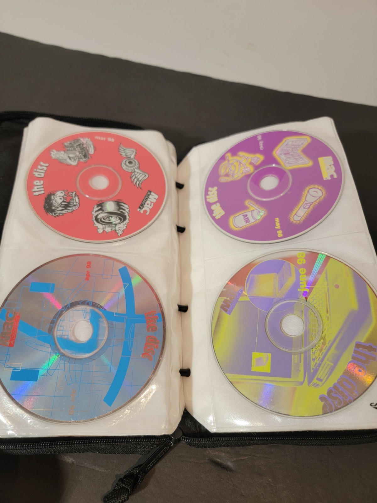 Vintage Lot Of 48 Mac Addict Demo Disc Cd Roms DVDs  With Case