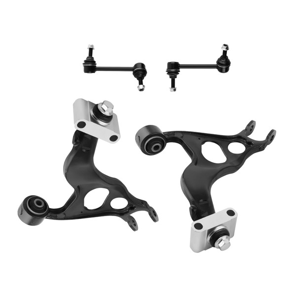 Rear Upper Control Arms Sway Bar Links Kit fit for Ford Explorer Flex Taurus MKS