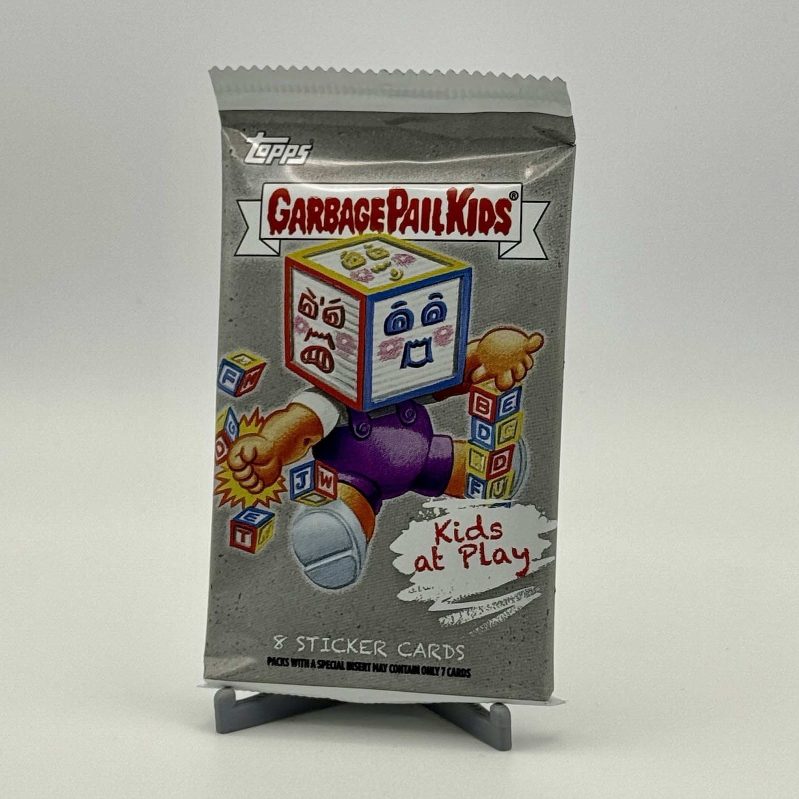 SEALED Pack 2024 Topps Garbage Pail Kids KIDS AT PLAY Packs 8 Sticker Cards