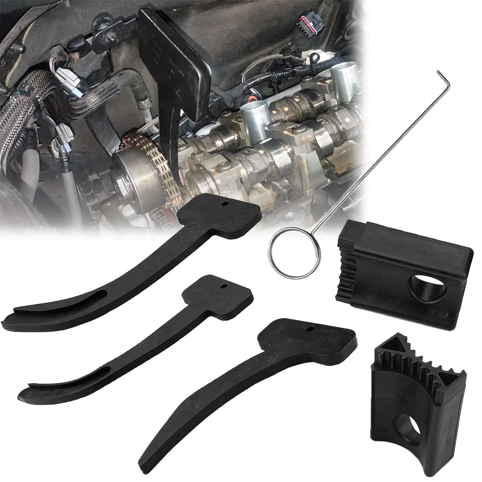 6 Pieces Camshaft Phaser Timing Chain Tools with VW Chrysler Jeep Dodge 3.6L ...