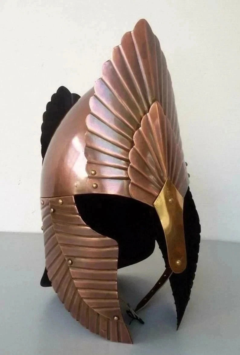 Knight Templar Helmet Crusader Costume Armor Helmet Collectible Gift