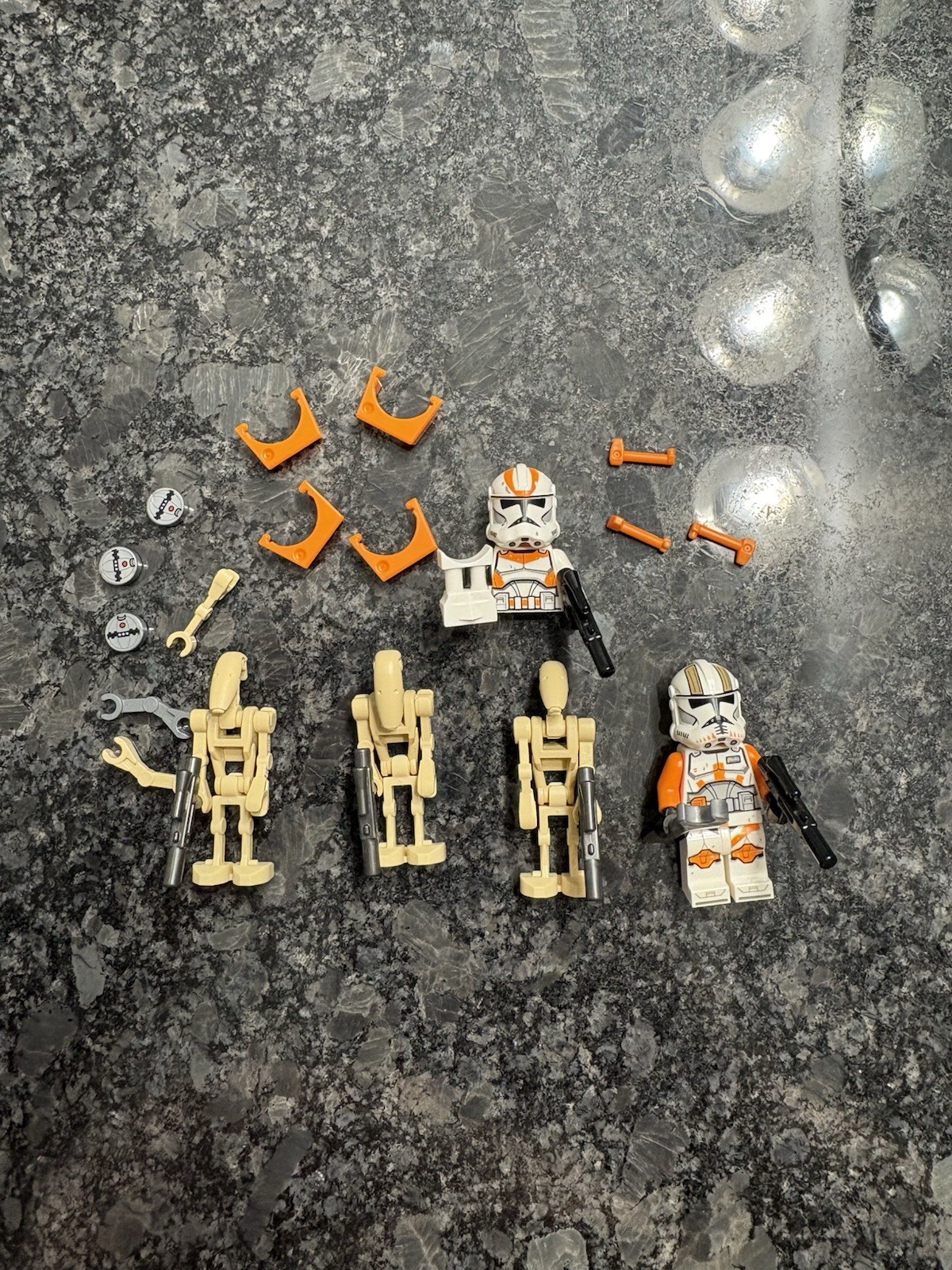 NEW PHASE 2 COMMANDER CODY Lego Star Wars W Droids Guns Accessories Blasters