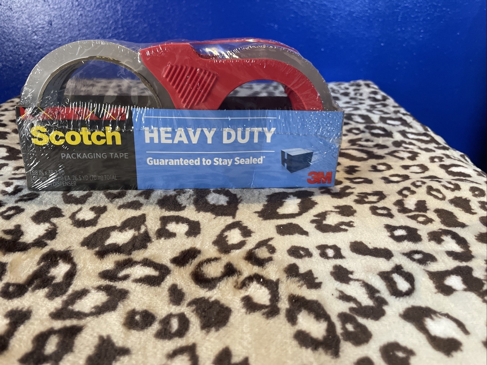 Scotch Heavy Duty Packaging Tape wit Dispenser, Clear, 1.88" x 38.2 yd., 1 Total