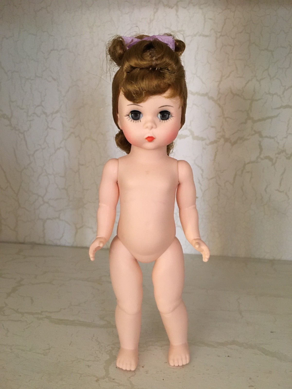 Adorable Vintage Nude 8" Madame Alexander doll #45