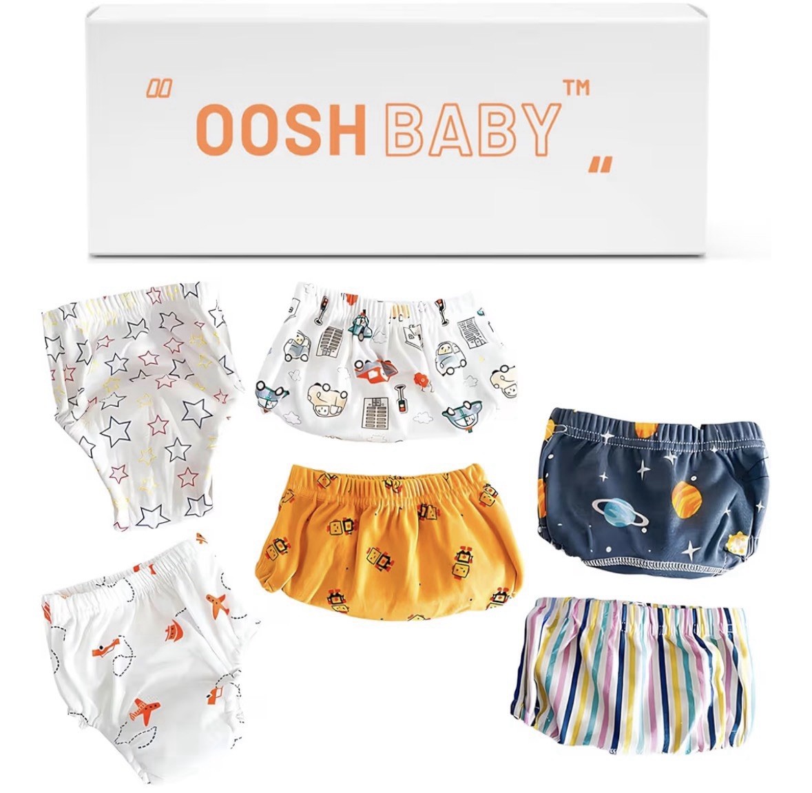 Oosh Baby Training Pants Reusable, Waterproof, Absorbent Potty Training Medium
